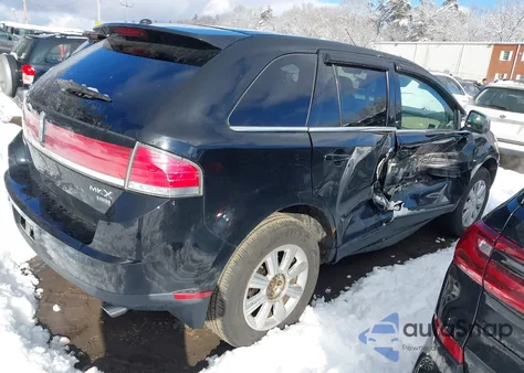 2008 Lincoln Mkx z USA, uszkodzony, nr VIN 2LMDU88C48BJ21143